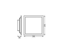 Panel LED WiFi OSRAM SMART+ PLANON MAGIC, blanco 30 cm RGB CCT