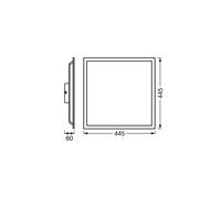 Panel LED WiFi OSRAM SMART+ PLANON MAGIC, blanco 45 cm RGB CCT