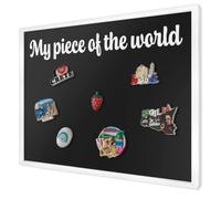Panel Magnético 70x50 cm | con Marco Blanco | My Piece Of The World