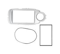 Panel Marco de Navegación 2Din Stereo Radio, Repuesto para XP130 / Vitz 2011-2014 - Diseño Estilizado, Material ABS Resistente, Instalación Fácil