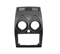Panel Marco Fascias Radio para Rogue para Qashqai para Dualis 2008-2013 2DIN Panel Estéreo 9 Pulgadas Arnés Cableado Cable Alimentación(Marco A)