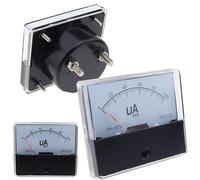 Panel microamperímetro analógico 670 DC uA, medidor de amperios, medidor de corriente, probador de corriente DC 50uA 100uA 200uA 300uA 500uA 1000uA(300UA)