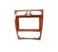 Panel Montaje Cuadro Mandos Moldura Radio 9 Pulgadas para C-Klasse W203 CLK-klasse W209 G-klasse W463 para Vito para Viano W639(Mahogany-B)