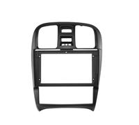 Panel Navegación Coche Kit de marco para unidad principal de reproductor multimedia de radio de coche, cubierta de panel compatible con Hyundai Sonata FE 2003-2009(Only Frame)