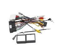 Panel Navegación Coche Panel frontal para radio DVD estéreo de doble DIN de 9 pulgadas para salpicadero de coche, compatible con Hyundai Sonata 7 LF 2014-2017(Cable Canbus)