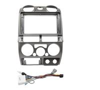 Panel Navegación Coche Radio Fascia Compatible con ISUZU D MAX MU-7 2001-2005 Compatible con CHEVROLET COLORADO. Incluye panel estéreo de 9 pulgadas y marco para tablero.(2006-2012 Grey Cable)