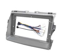 Panel Navegación Coche Radio Fascia Marco de fascia para Radio de coche compatible con Toyota Previa Estima Tarago XR50 2006-2016, Panel estéreo de 9 pulgadas(Frame Cable-2)