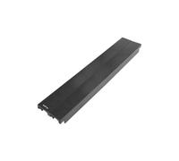 Panel obturador Lanberg AKP-1402-B 2U 19" plástico sin herramientas negro