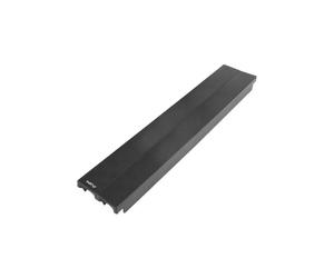 Panel obturador Lanberg AKP-1402-B 2U 19" plástico sin herramientas negro
