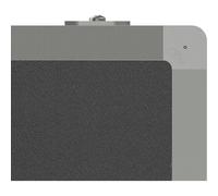 Panel para presentaciones, plegable y móvil eurokraft basic, H x A x P 1905 x 3040 x 500 mm