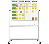 Panel para Scrum magnetoplan, set estándar incl. accesorios