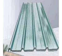 Panel para Tejado Corrugados Resistentes a La Intemperie,Paneles de Tejado Transparentes,Chapa de Fibra de Vidrio de 1.5mm,Hoja de Techo Ondulada Aislamiento e Iluminación (0.9x1.6m,3 pcs)