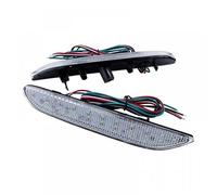 Panel Parachoques Reflectante Compatible Con Nissan Para Leaf 2011-2016 Para Pathfinder 2013-2018 Para Rogue 2014-2016 2 Reflectores Parachoques Luces Traseras Freno NI1185101