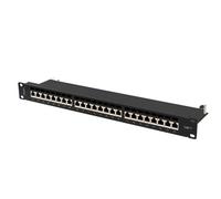 PANEL PARCHE 24 PUERTOS 1U 19" CAT.7 APANTALLADO PPS7-1024-B