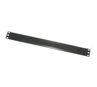 Panel pasacables con cepillo MCL 9A/BS-01 1U Acero Negro
