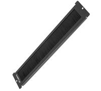 Lanberg Panel pasacables AK-1106-B para rack 19" con cepillo para modelos FF01 con LCD