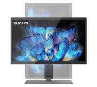 Panel PC Táctil Industrial-HEIGAOLAPC Computadora Panel Industrial 15.6", Fanless PC Pantalla Táctil con Soporte Giratorio Win11 Pro J4125 8GB RAM 128GB ROM, 1920x1080 IPS, 4xUSB3.0, 2xHDMI 1,4, RS232