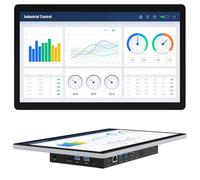 Panel PC todo en una carreraWin11 Pro Industrial Panel Táctil Computer 13.3 pulgadas, N5100, 8GB Ram,128GB Rom, Pantalla táctil PC Embedded PC 1920*1080, Wifi5,0, USB3.0*4, RS232, HDMI2,0, USB Tipo-C