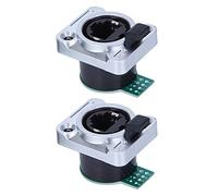 Panel PCB RJ45, Aislante Duradero Redondo Resistente al Agua, Material PA, Placa EL-RJ-WH5, 2 uds.
