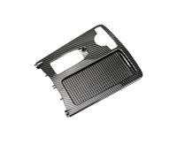 Panel Persiana Enrollable Caja Almacenamiento Apoyabrazos Para Benz W204 W212 W207 C180 E260 E300 Cubierta De Portavasos Consola Central Interior(Model C Carbon Fiber)