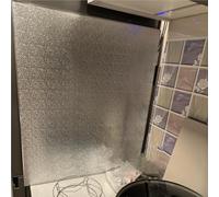 Panel Protector térmico, Alfombrilla magnética Protectora térmica para refrigerador y Estufa, Tablero Aislante Autoadhesivo, protección para refrigerador y Quemador de Gas de 40 x 20 cm, Cub