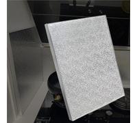Panel Protector térmico, Alfombrilla Protectora térmica de Aluminio para Estufa y refrigerador, Protector ignífugo para área de cocción, Escudo Resistente al Calor para electrodomésticos de