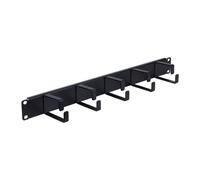 Panel rack 19in pasacables frontal 1u