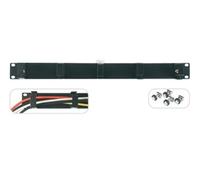 Panel rack 19in pasacables frontal 1u