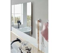 Panel radiante infrarrojos 600 W mejor que una estufa climatizadora bomba de calor de espejo Dimensiones 60 x 90 x 2,5