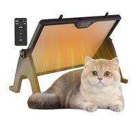 Panel Radiante para Pollos, Panel Calefactor para Mascotas para Invierno, Calentador para Patos y gallinas, Panel Calefactor Radiante para Mascotas, Calentador Ajustable para Mascotas, Calentado