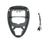 Panel Radio Coche 9 Pulgadas para Citroen para XSARA para Picasso 1999-2010 Reproductor Marco Estéreo Android 2 DIN Unidad Principal Panel Embellecedor(Black Cable)