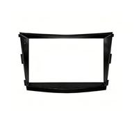Panel Radio Coche Marco De Panel para Salpicadero Coche Kit Montaje para 2Din 9 Pulgadas DVD GPS MP5 para SsangYong para Tivoli para Tivolan 2015-2019(Negro)