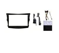 Panel Radio Coche Marco De Panel para Salpicadero Coche Kit Montaje para 2Din 9 Pulgadas DVD GPS MP5 para SsangYong para Tivoli para Tivolan 2015-2019(Set)