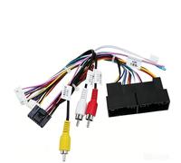 Panel Radio Coche para Hyundai para Ix45 15 Adaptador De Arnés De Cableado De Coche Caja Canbus Decodificador Cable Alimentación De Radio Android(A)
