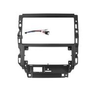 Panel Radio para Coche Adaptador de Fascia para Marco Coche 9 Pulgadas, Compatible con Volkswagen Bora Golf 2004-2008, Kit Panel Ajuste Tablero Radio Android(Frame Cable)
