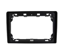 Panel radioeléctrico Adaptador Fascia Cuadro 9 Pulgadas Kit Montaje Panel para El Salpicadero Radio para Citroën C2 C3 para Berlingo(Negro)