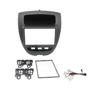 Panel radioeléctrico Kit Molduras Panel Tablero Estéreo Marco Fascia Radio 7 X 10 Pulgadas para Citroen C1 2005 2006 2007 2008 2009 2010 2011 2012 2013 2014(Marco de 7 Pulgadas)