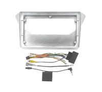 Panel radioeléctrico Marco Radio para Citroën C4 para Picasso Audio Bisel Adaptador Batería Canbus Alimentación 9 Pulgadas(Cable del Marco)