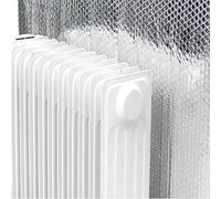 Panel Reflectante para Radiadores y Paredes 5 mm - Aislante Térmico Autoadhesivo, Lámina Anti-Humedad y Reflectora de Calor para Interiores(W 75 x H 250 cm)
