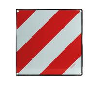 Panel Reflectante Trasero 50x50cm Homologado V20-066 | Placa de Señalización para Cargas Salientes | Alta Visibilidad y Seguridad Vial | Aluminio