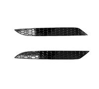 Panel reflectante trasero Compatible Con VW Para Golf 7.5 Tiras Reflectoras Parachoques Barra Trasera 2pcs Coche Estilizado Panal Miel Cola Trasera Niebla Lámpara Cubierta Recorte Pegatina