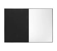 Panel Reflector Plegable de Doble Cara tamaño A4, Compatible con cámaras. Fondo fotográfico Plateado y Blanco for fotografía de Productos pequeños.