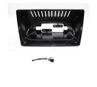 Panel Reproductor Cuadro Estéreo 2 DIN Panel Principal Moldura Salpicadero con Cable Radio Fascia 9 Pulgadas para Opel para Astra G 1998-2004(con Cable)
