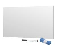 Panel rotulable, sin marco SMIT VISUAL, acero esmaltado, blanco