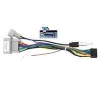 Panel Salpicadero Marco De Radio para Coche De 10,1 Pulgadas para Freed 2008-2014 Reproductor MP5 Android Unidad Principal 2DIN Cubierta De Tablero Estéreo(Cable)