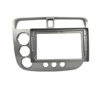 Panel Salpicadero Panel Frontal Radio 9 Pulgadas para Civic EP3 2000-2005 Kit Instalación para Tablero con Volante Derecho Incluye Adaptador Bisel para Consola