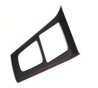 Panel Salpicadero Para Una Clase W177 C118 Para Compartimento Central Para Coche AMG Cubierta Panel Estilo Cuero Molduras Marcos Accesorios Interiores Banda Guarnición Interior(2 red line,For A 18-22)