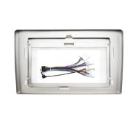 Panel Salpicadero Radio Coche 10,1 Pulgadas para Toyota para Hiace 2012-2018 Reproductor MP5 Android Marco Carcasa Unidad Principal 2DIN Cubierta Tablero Estéreo(Frame with Cable)