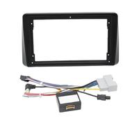 Panel Salpicadero Radio Coche 9 Pulgadas para Chrysler para Grand Voyager 2013-2016 Reproductor MP5 Android Marco Carcasa Estéreo Unidad Principal 2Din Panel Tablero(Farme Cable Canbus)