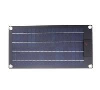 Panel solar 10W 18V Portable USB USB Policristalina Policristalina Silicona Ligera Flexible Alta eficiencia Carga para acampar Adventuras al aire libre
